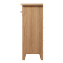 Guildford Solid Oak 2 Drawers Cabinet by Lavishway | Hallway Cabinets-32064