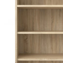 Prima Oak Finish 5 Shelves Bookcase by Lavishway | Book Shelves and Cabinets-29282