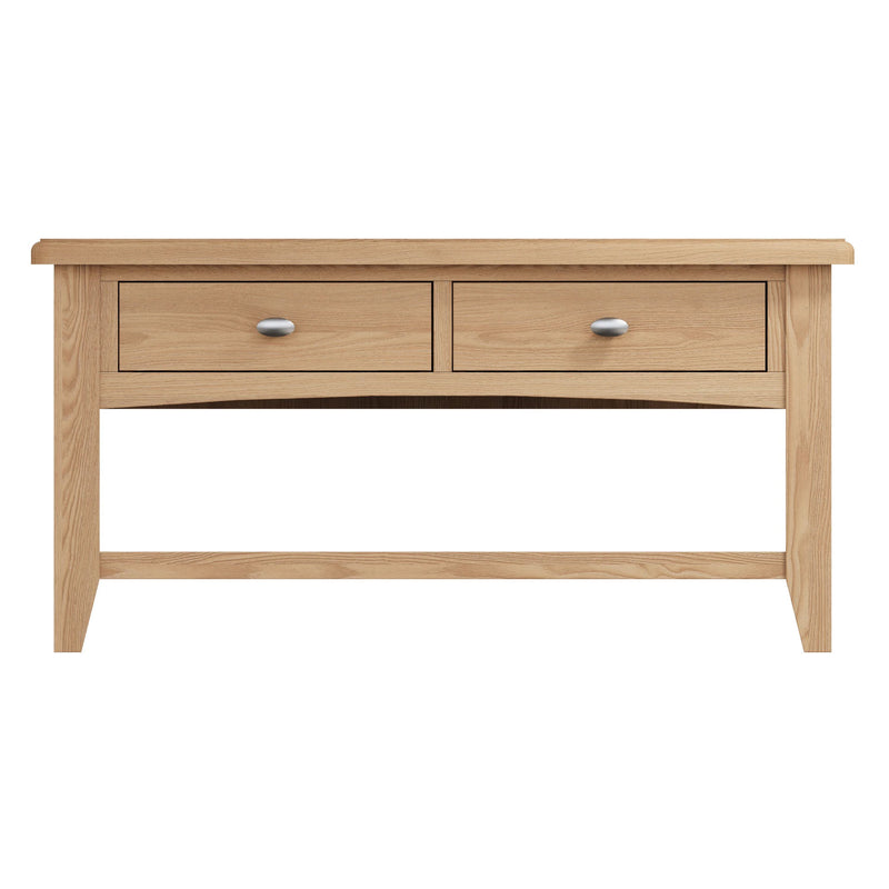 Guildford Solid Oak Large Coffee Table by Lavishway | Coffee Tables-36701