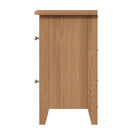 Guildford Solid Oak 2 Drawer Bedside Cabinet by Lavishway | Bedside Tables-36814