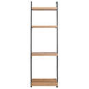 Swellegant Industrial Oak Finish Bookcase by Lavishway | Book Shelves and Cabinets-32415
