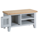 Tattershall Oak Top Standard Grey TV Unit by Lavishway | TV Units Cabinets-34953