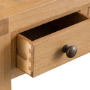 Chunky Oak 3 Drawers Dressing Table by Lavishway | Dressing Tables-32463