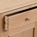 Nordic Oak 2 Drawers Standard Sideboard by Lavishway | Sideboards-32193