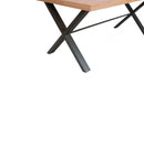 Swellegant Industrial Oak Large Dining Table by Lavishway | Dining Tables-30730
