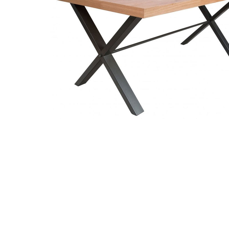 Swellegant Industrial Oak Large Dining Table by Lavishway | Dining Tables-30730
