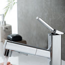 Modern Pull Out Copper Bathroom Tap by Lavishway | Bathroom Faucet-48815