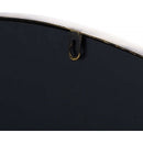 Antique Brass Large Narrow Edged Mirror by Lavishway | Wall Mirrors-40151