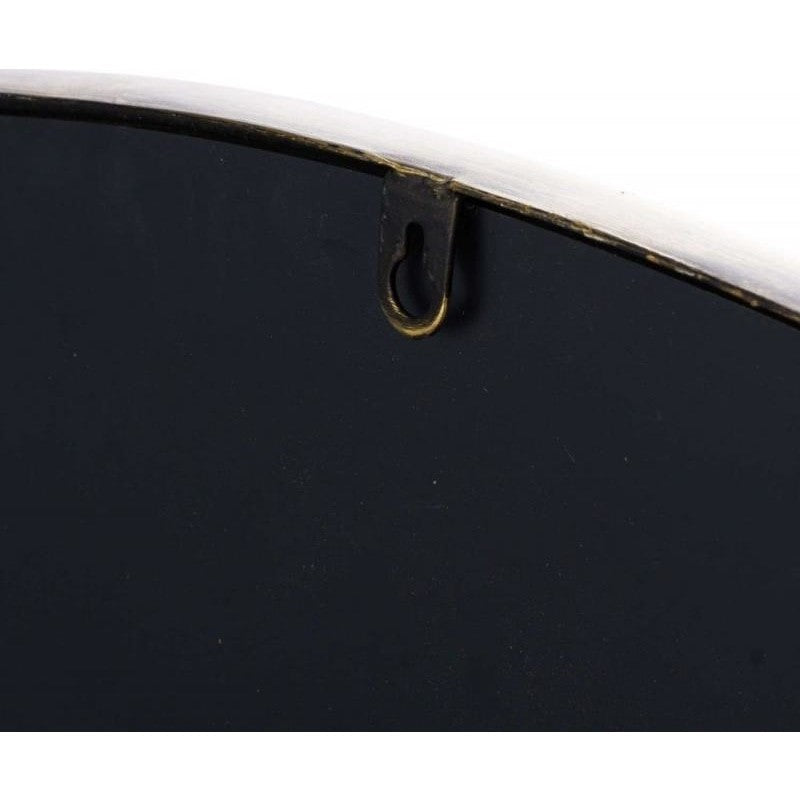 Antique Brass Large Narrow Edged Mirror by Lavishway | Wall Mirrors-40151