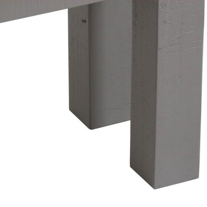 Byland Solid Wood Dining Bench In Grey by Lavishway | Dining Benches-40082