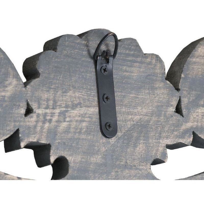 Grey Painted Hand Carved Mirror by Lavishway | Wall Mirrors-40100