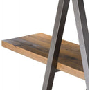 Draftsman Solid Pine Display Shelf by Lavishway | Bookcases & Shelves-40120