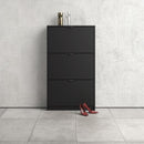 3 Tilting Doors & 1 Layer Shoe Cabinet by Lavishway | Shoe Cabinets-42274