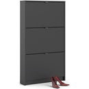 3 Tilting Doors & 1 Layer Shoe Cabinet by Lavishway | Shoe Cabinets-42272