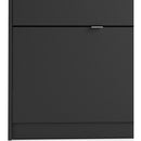 4 Tilting Doors Tall Shoe Storage Cabinet by Lavishway | Shoe Cabinets-42246