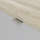 1 Door Shoe Cabinet in Oak & White by Lavishway | Shoe Cabinets-42234