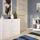 4 You 3 Door Combi Cupboard in White by Lavishway | Cupboards & Cabinets-45127