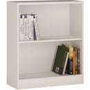 4 You Pearl White Low Wide Bookcase by Lavishway | Book Shelves and Cabinets-45168