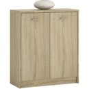 4 You Sonama Oak 2 Door Cupboard by Lavishway | Cupboards-45131