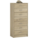 4 You Sonama Oak 7 Drawer Chest by Lavishway | Chest Of Drawers-45112