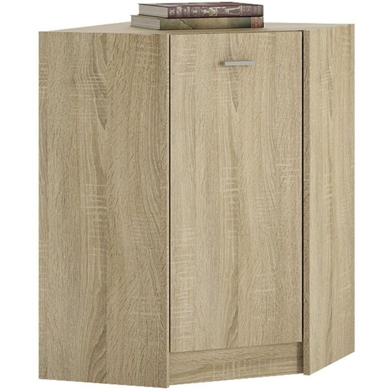 4 You Sonama Oak Corner Cupboard by Lavishway | Cupboards-45099