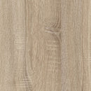 4 You Sonoma Oak Finish Low Narrow Bookcase by Lavishway | Book Shelves and Cabinets-45149