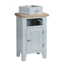 Tattershall Oak Top Cupboard in Grey by Lavishway | Cupboards & Cabinets-35953