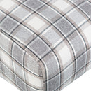 Cappuccino Check Dining Chair - Set of 2 by Lavishway | Dining Chairs-36211