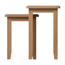 Guildford Solid Oak Nest Of 2 Table by Lavishway | Nest of Tables-31985