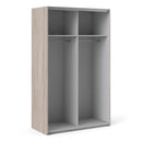 Verona Truffle Oak Finish Sliding Wardrobe by Lavishway | Wardrobe-28638