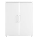 Prima White 2 Doors Wooden Cabinet by Lavishway | Filing Cabinets-29059