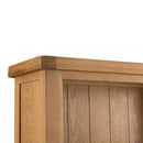 Chunky Oak Solid Wood Large Bookcase by Lavishway | Book Shelves and Cabinets-30742