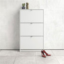 Shoes 3 Tilting Doors & 2 Layer Shoe Cabinet by Lavishway | Shoe Cabinets-29002