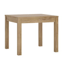 Shetland Oak Finish Extendable Dining Table by Lavishway | Dining Tables-29298