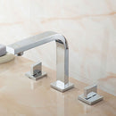 Chrome Plated Dual Handles Bathroom Tap by Lavishway | Bathroom Faucet-48840