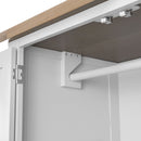 Tattershall Oak Top Large 3 Door Wardrobe by Lavishway | Wardrobe-32924