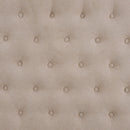 Sorrento Upholstered Pink Velvet Double Bed by Lavishway | Velvet Bed-35570