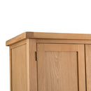 Chunky Oak 2 Doors 2 Drawers Wardrobe by Lavishway | Wardrobe-32546