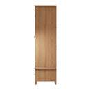 Guildford Solid Oak Gents Wardrobe by Lavishway | Wardrobe-36793