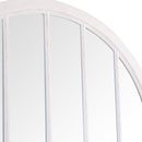 Arched White Large Window Mirror by Lavishway | Wall Mirrors-36107