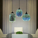 Modern 3D Starry Sky Fireworks Pendant Lamp by Lavishway | -48410