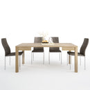 Shetland Extendable Dining Table & 4 Chairs by Lavishway | Dining Table Set-30471