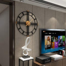 Metal Wrought Pendant Modern Wall Clock by Lavishway | Wall Clocks-38260