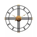 Metal Wrought Pendant Modern Wall Clock by Lavishway | Wall Clocks-38258