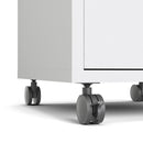 Prima White 3 Drawers Filing Cabinet by Lavishway | Filing Cabinets-28697