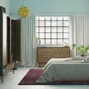 Ry 6 Drawer Walnut Finish Chest of Drawers by Lavishway | Chest Of Drawers-29328