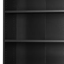 Prima 2 Doors Bookcase with 5 Shelves by Lavishway | Book Shelves and Cabinets-29196