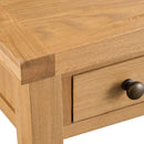Chunky Oak 3 Drawers Dressing Table by Lavishway | Dressing Tables-32464