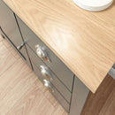 Slate Blue 3 Drawers 1 Door Slim Sideboard by Lavishway | Sideboards-39273