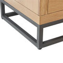 Swellegant Industrial Oak 3 Doors Sideboard by Lavishway | Sideboards-36633